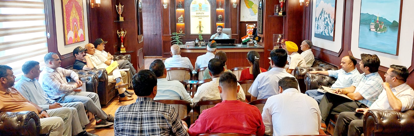 जिला सैनिक कल्याण बोर्ड की त्रैमासिक बैठक सम्पन्न